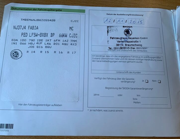 Škoda Fabia 28