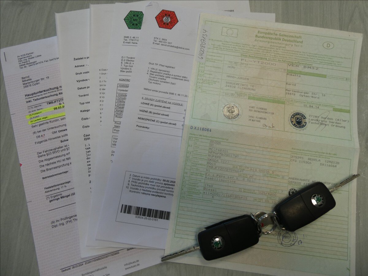 Škoda Superb Kombi 2,0 l 125 kw