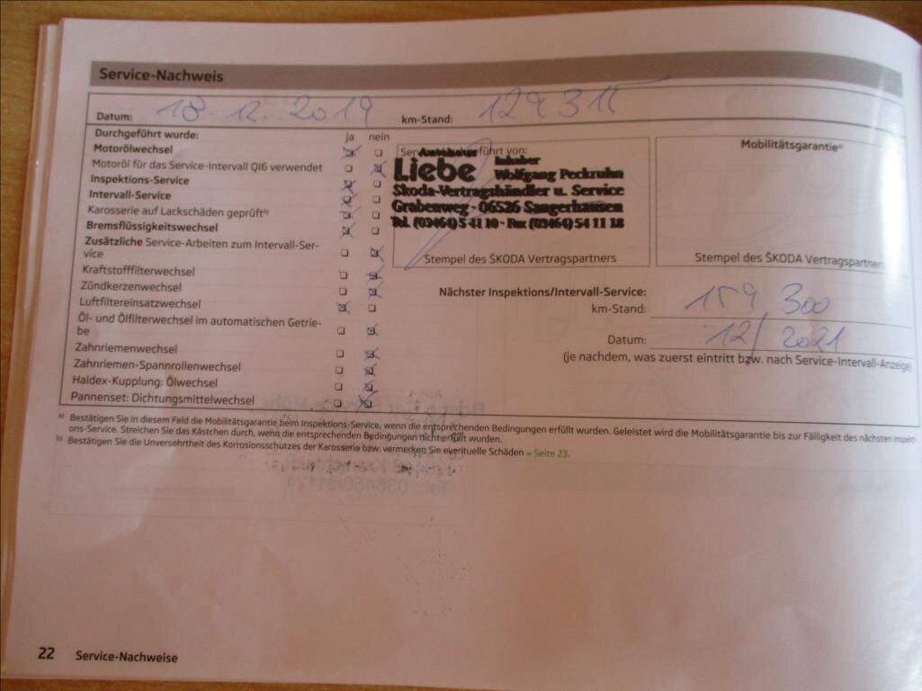 Škoda Fabia Kombi 1,2 l 63 kw