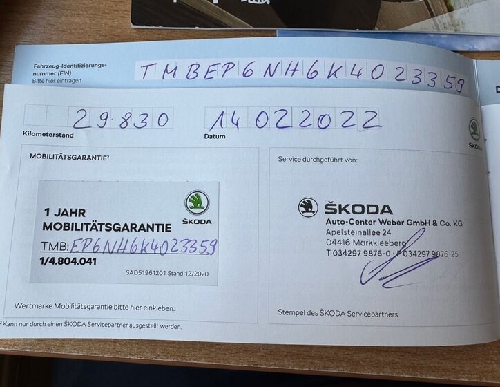 Škoda Rapid Hatchback 999,0 70 kw