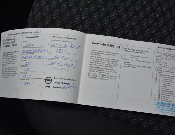 Opel Astra Kombi 1,2 l 81 kw