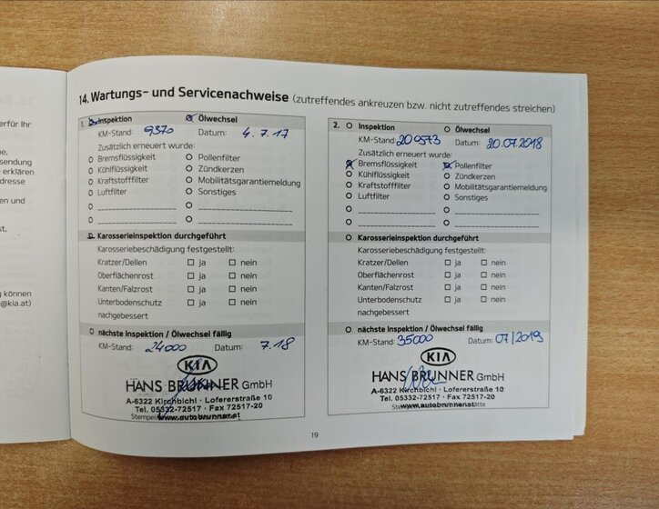 KIA Ceed Kombi 1,4 l 73 kw