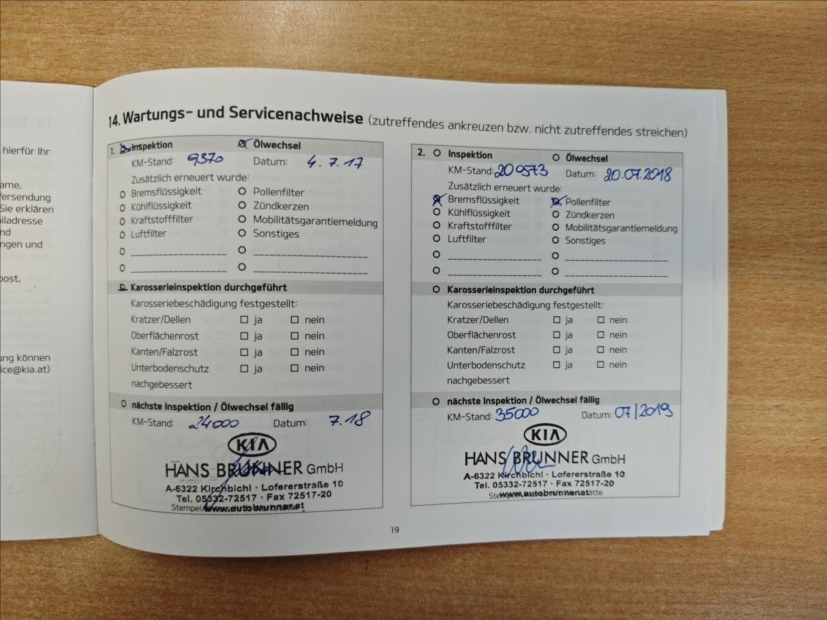 KIA Ceed Kombi 1,4 l 73 kw