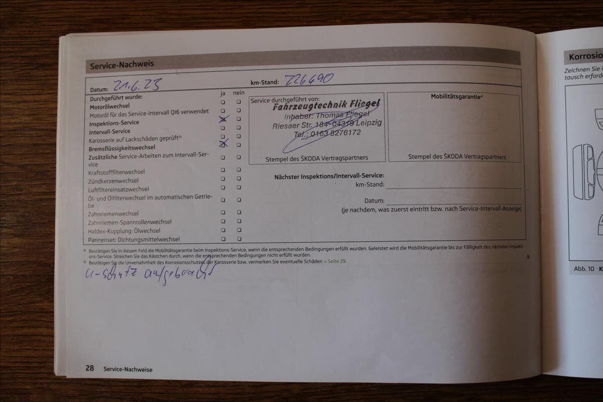 Škoda Octavia Kombi 2,0 l 147 kw