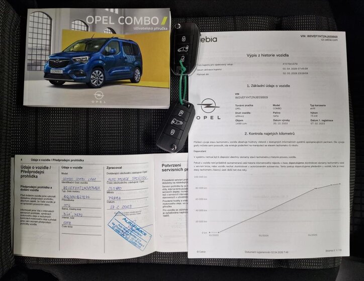 Opel Combo MPV 1,5 l 75 kw