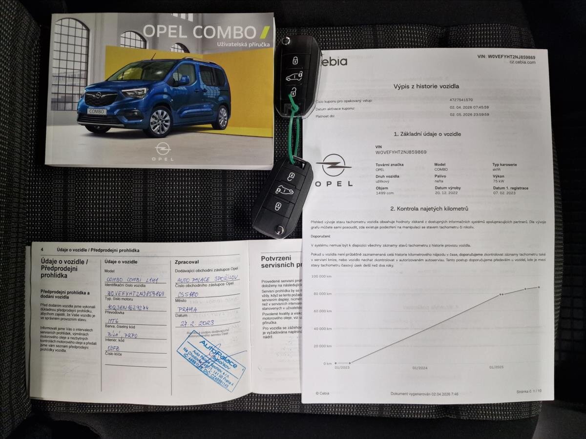 Opel Combo MPV 1,5 l 75 kw