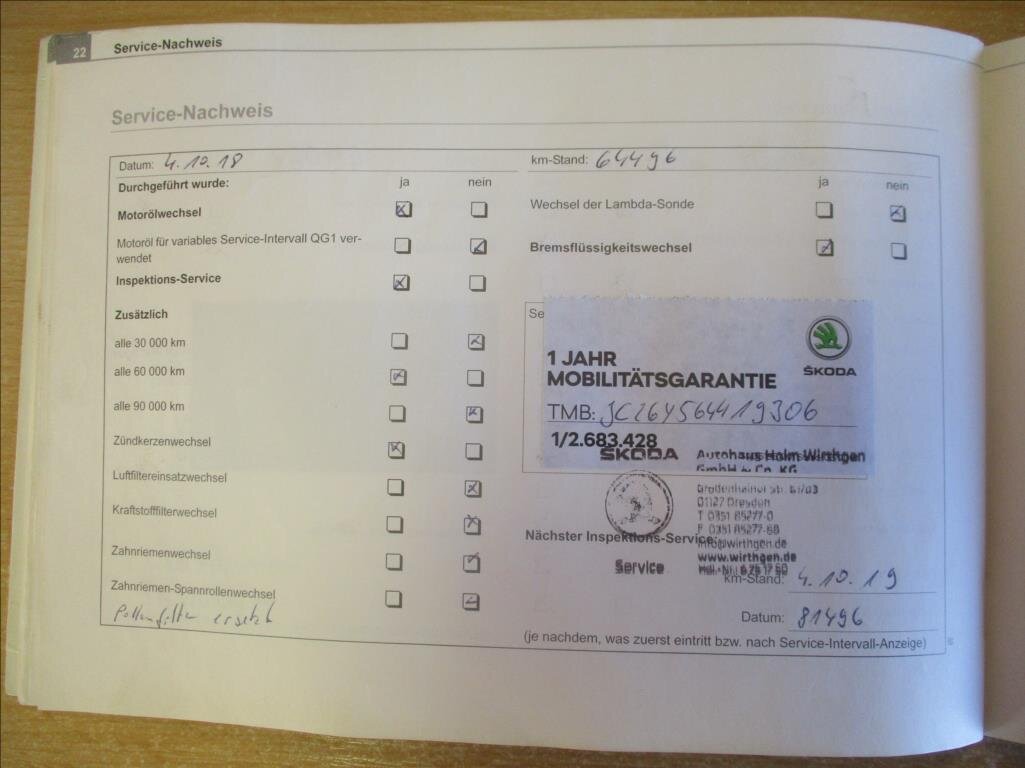 Škoda Fabia Kombi 1,4 l 55 kw