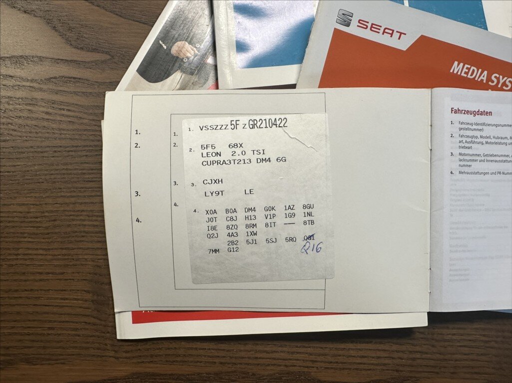 Seat Leon Hatchback 2,0 l 213 kw