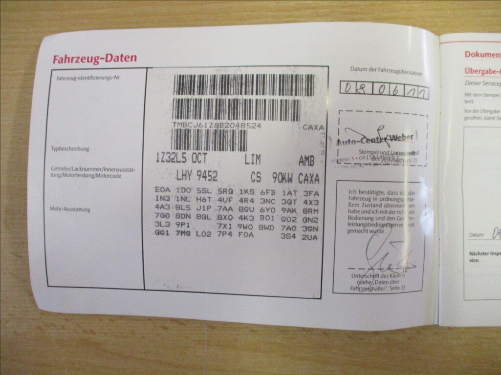 Škoda Octavia Sedan 1,4 l 90 kw