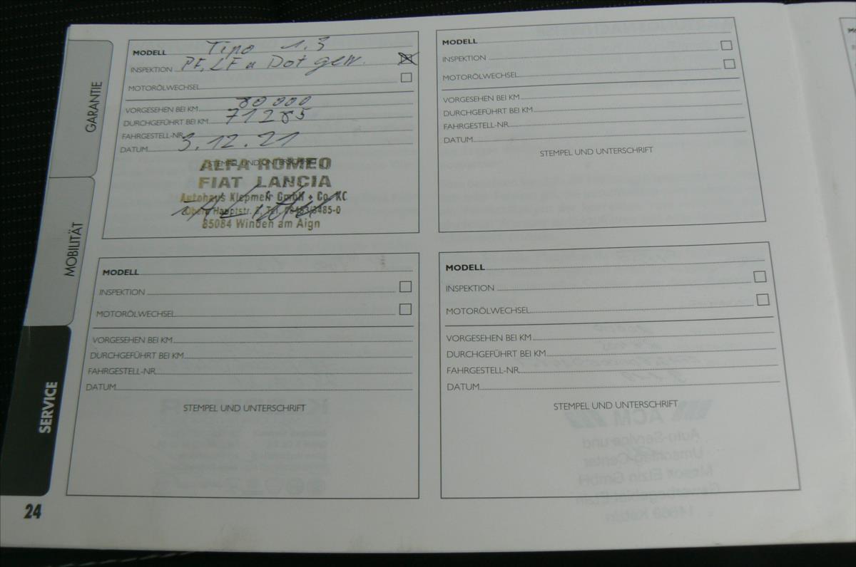 Fiat Tipo Hatchback 1,2 l 70 kw