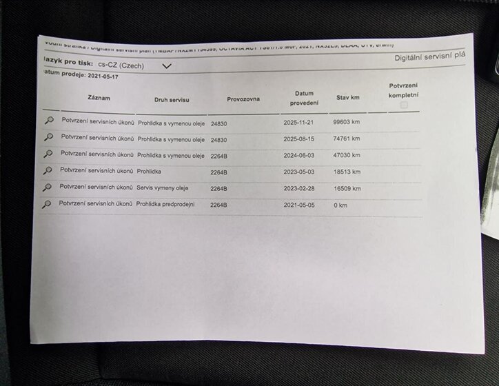 Škoda Octavia Liftback 999,0 81 kw