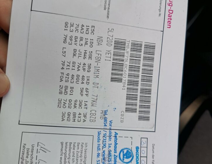 Škoda Yeti SUV 1,2 l 77 kw