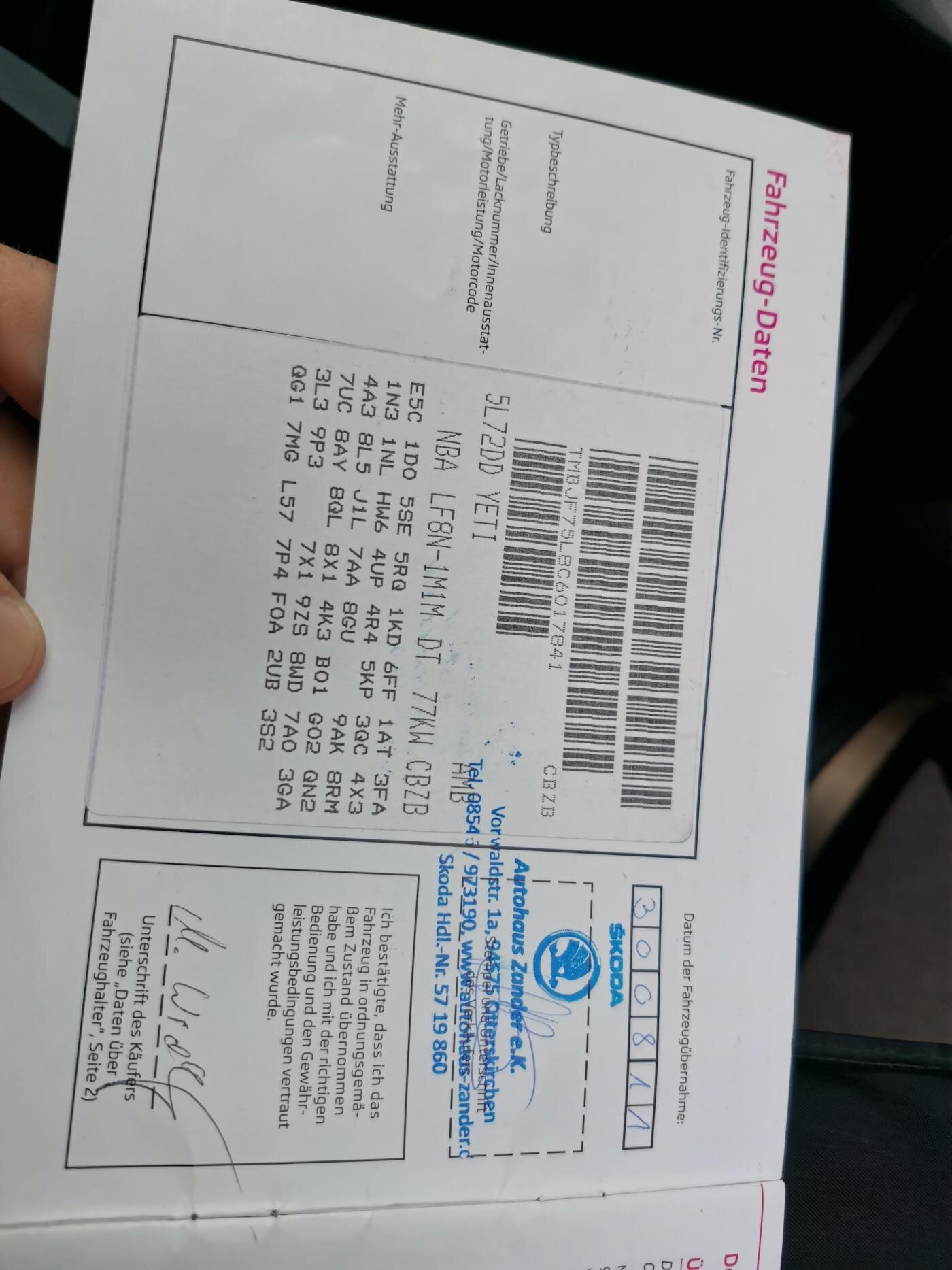 Škoda Yeti SUV 1,2 l 77 kw