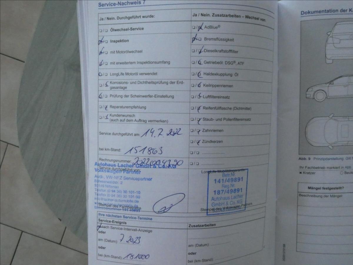 Volkswagen Golf Kombi 2,0 l 110 kw