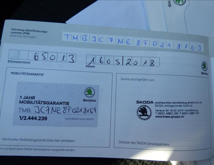 Škoda Octavia Kombi 1,4 l 103 kw