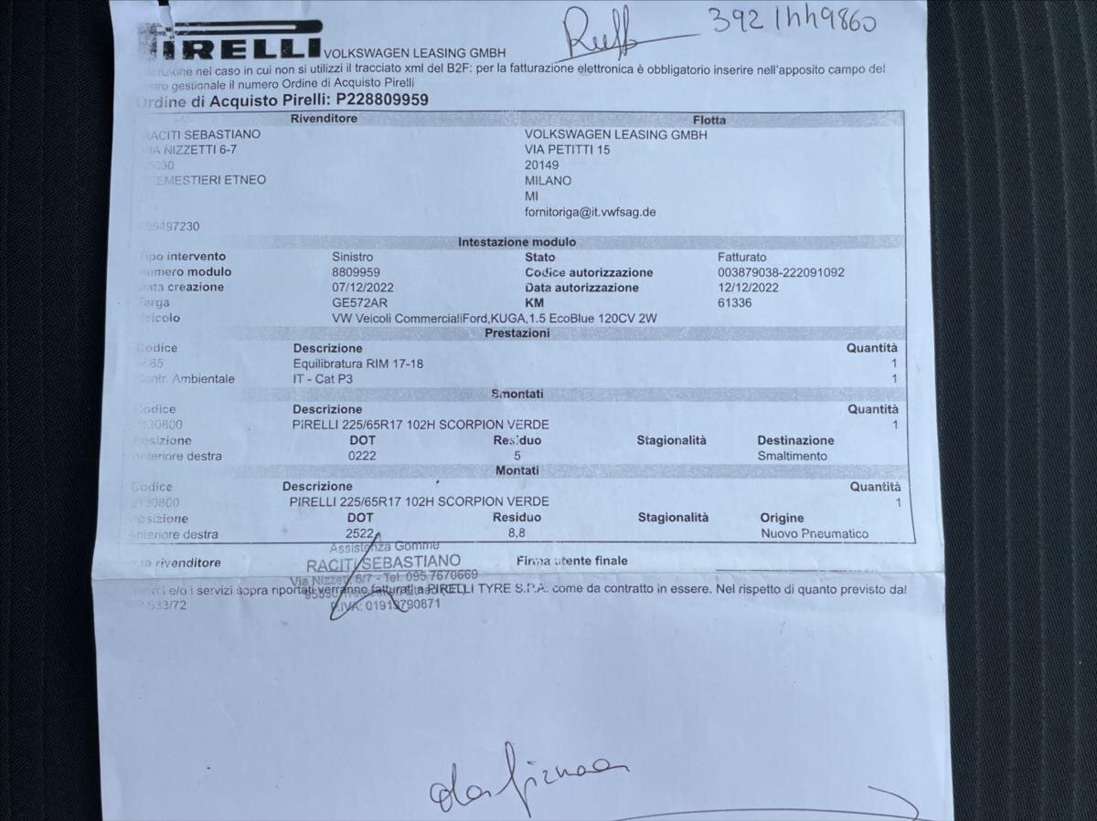 Ford Kuga SUV / Terénní 1,5 l 88 kw