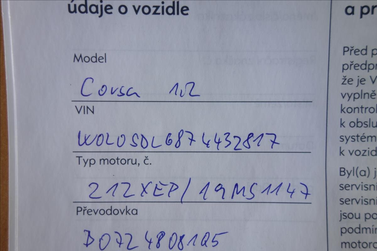 Opel Corsa Hatchback 1,2 l 59 kw