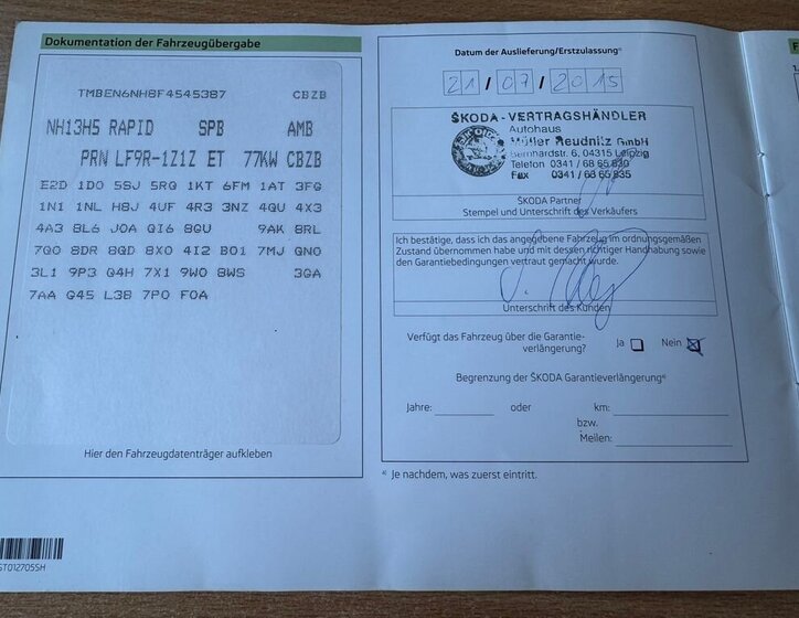 Škoda Rapid Hatchback 1,2 l 77 kw