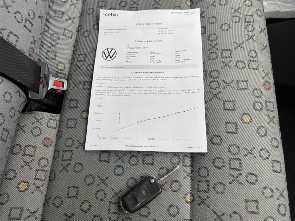 Volkswagen Transporter Kombi 1,9 l 90 kw