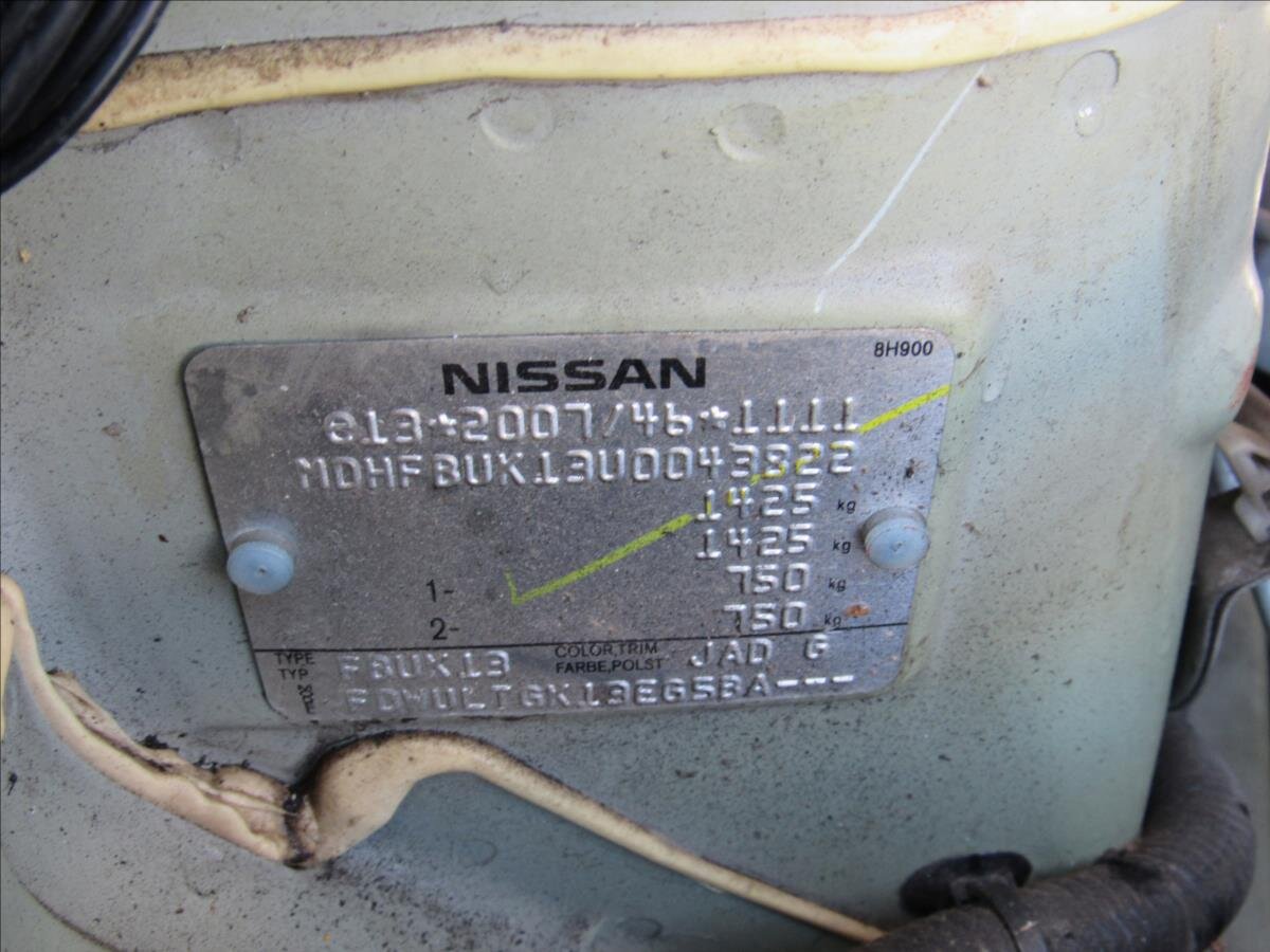 Nissan Micra Hatchback 1,2 l 59 kw