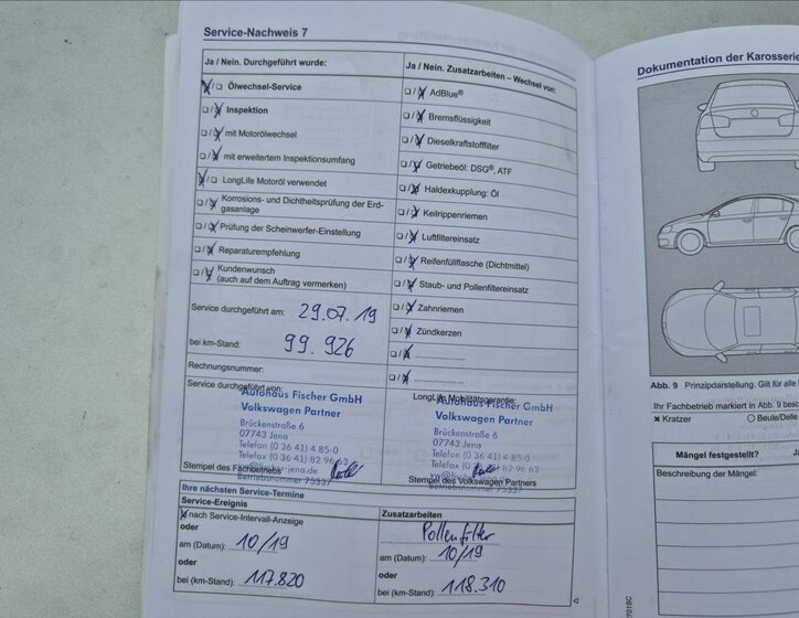 Volkswagen Golf Kombi 1,6 l 81 kw