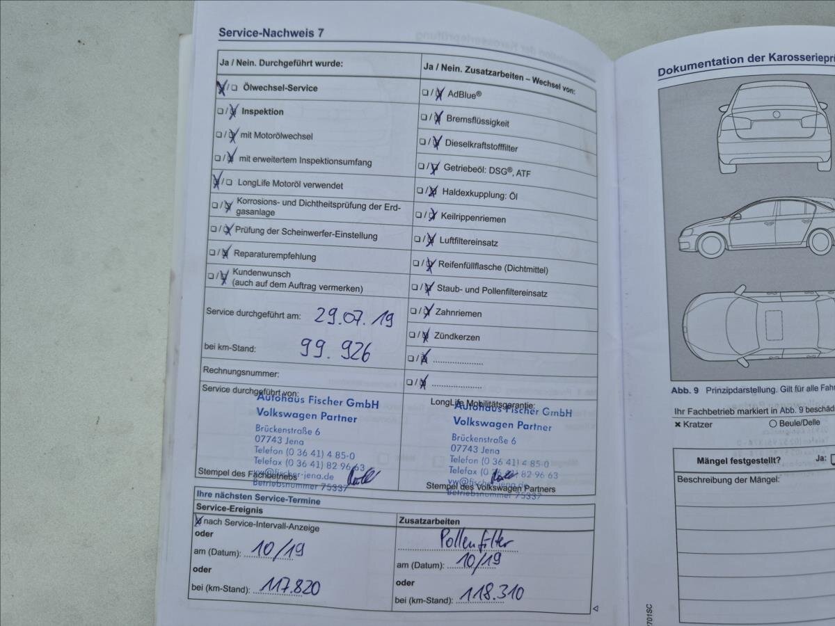 Volkswagen Golf Kombi 1,6 l 81 kw