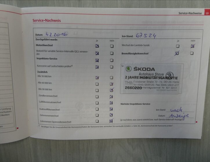 Škoda Octavia Kombi 1,4 l 90 kw