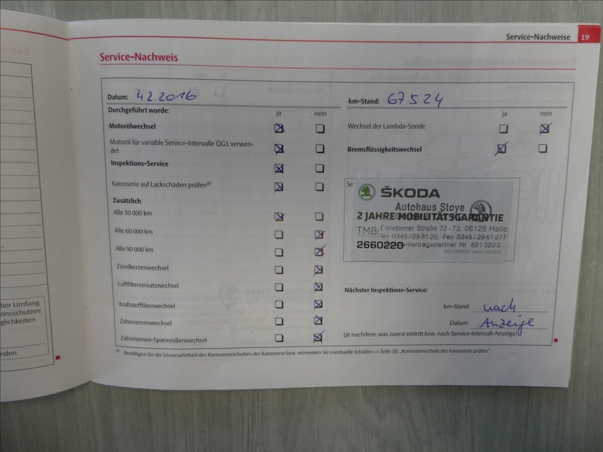 Škoda Octavia Kombi 1,4 l 90 kw