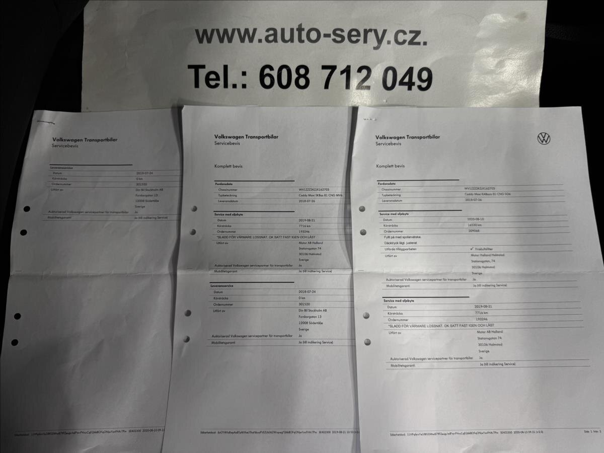 Volkswagen Caddy Ostatní 1,4 l 81 kw