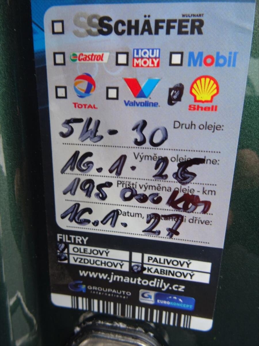 Škoda Superb Kombi 1,6 l 88 kw