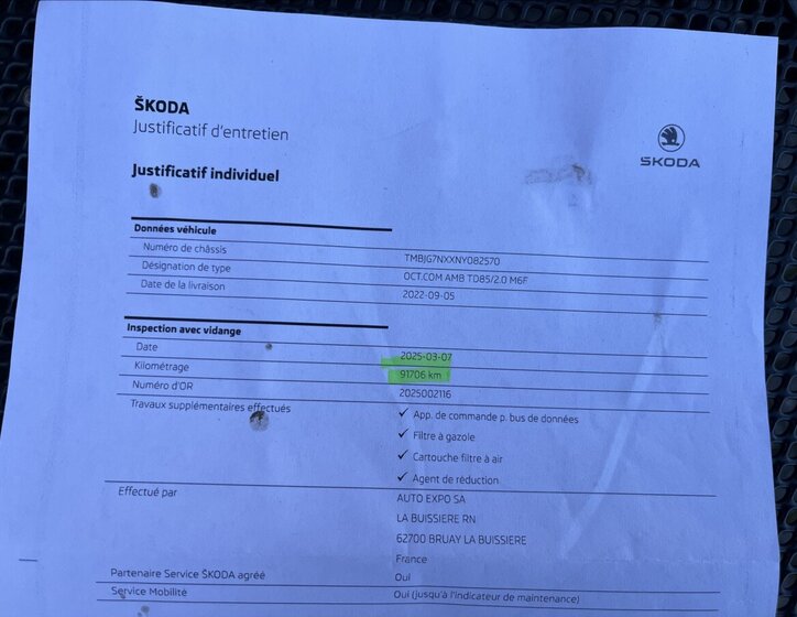 Škoda Octavia Kombi 2,0 l 85 kw