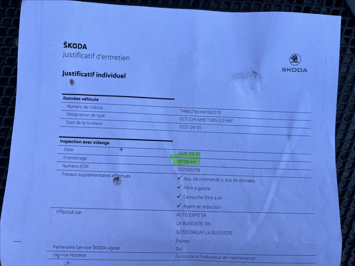 Škoda Octavia Kombi 2,0 l 85 kw