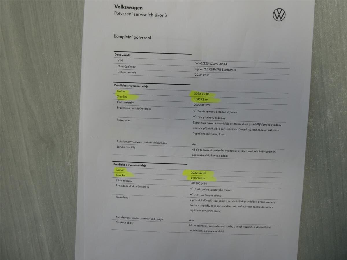 Volkswagen Tiguan SUV / Terénní 2,0 l 110 kw