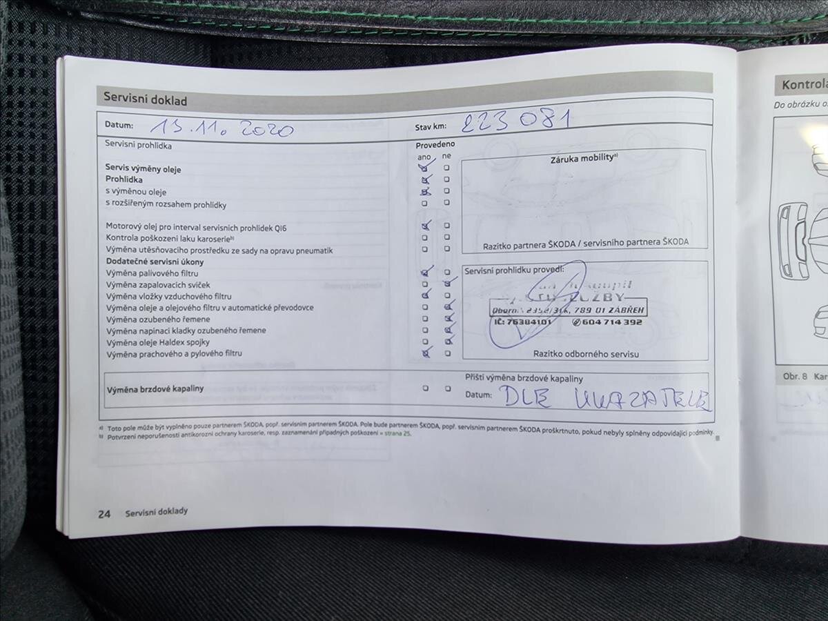 Škoda Octavia Sedan / Limuzína 2,0 l 110 kw