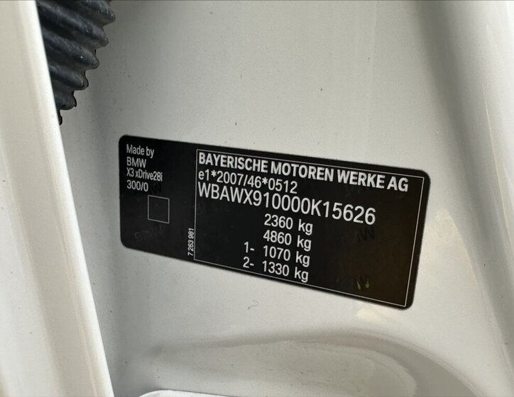 BMW X3 SUV / Terénní 2,0 l 180 kw