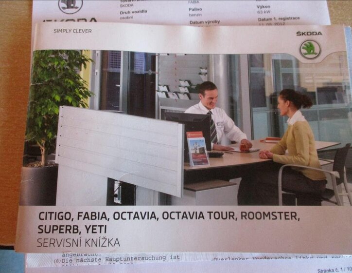 Škoda Fabia Kombi 1,2 l 63 kw