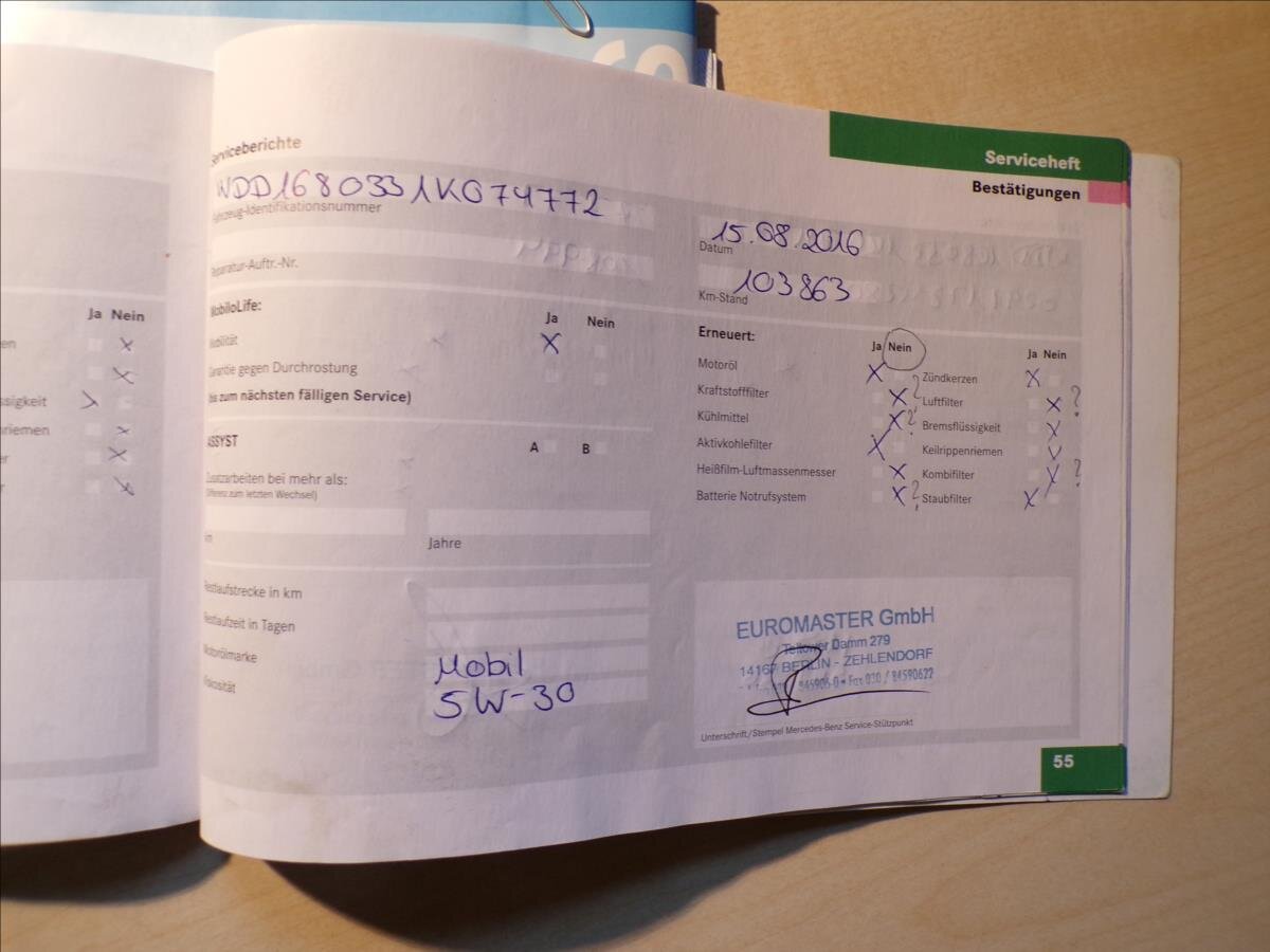 Mercedes-Benz Třídy A Kombi 1,6 l 75 kw