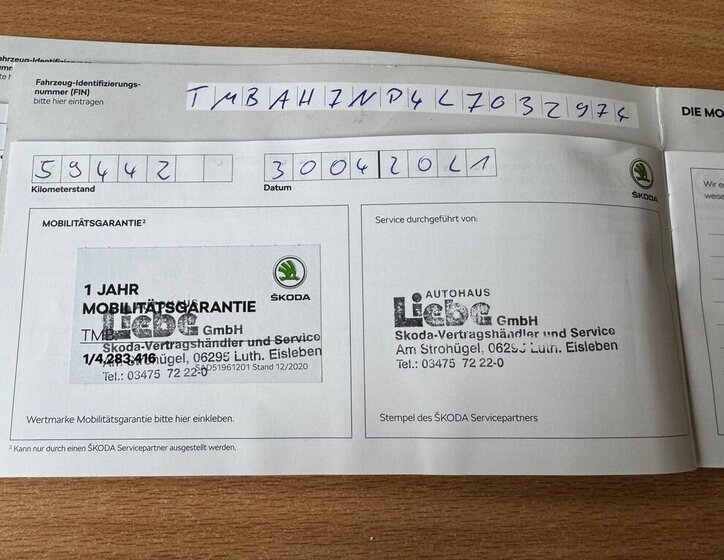 Škoda Superb Liftback 2,0 l 110 kw