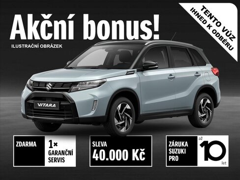 Suzuki Vitara SUV / Terénní 1,4 l 81 kw