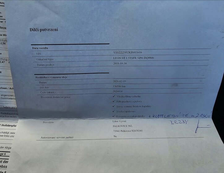 Seat Leon Kombi 1,5 l 96 kw