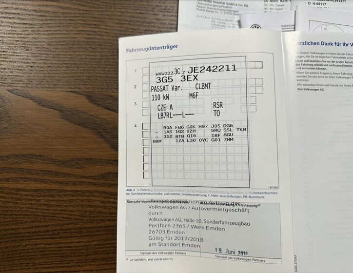 Volkswagen Passat Kombi 1,4 l 110 kw