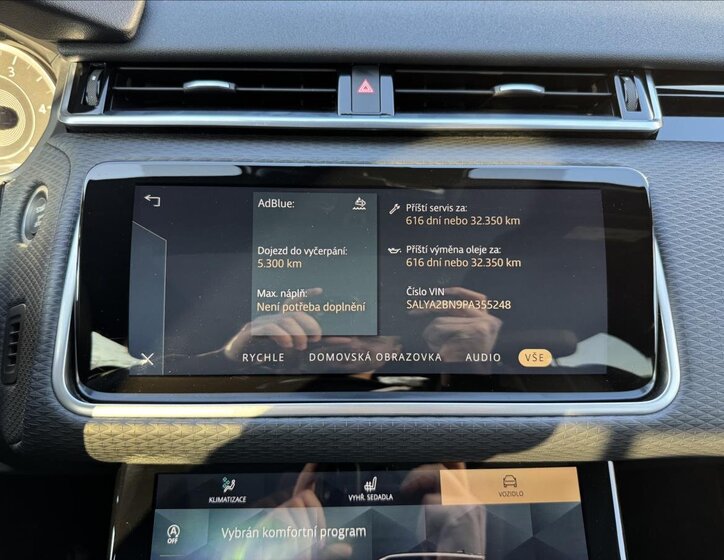 Land Rover Range Rover Velar SUV / Terénní 2,0 l 150 kw