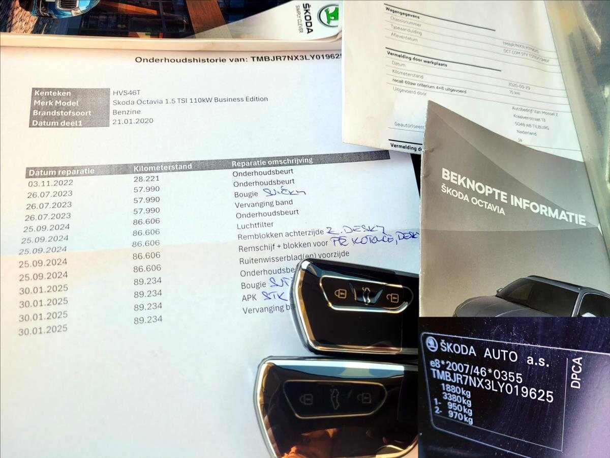 Škoda Octavia Kombi 1,5 l 110 kw