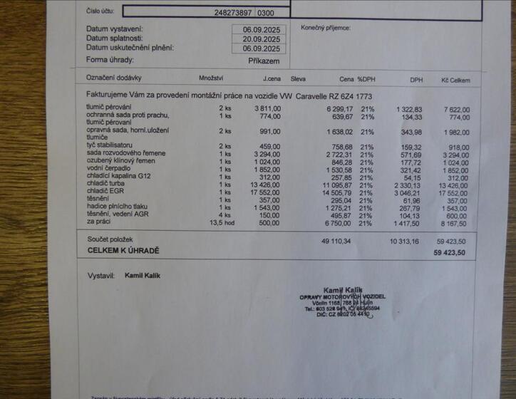 Volkswagen Caravelle 9