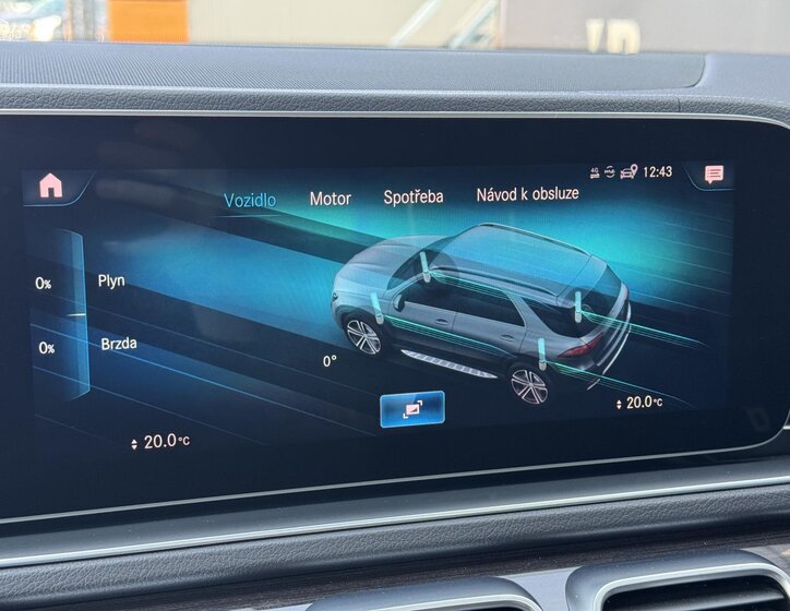 Mercedes-Benz GLE SUV / Terénní 2,9 l 243 kw