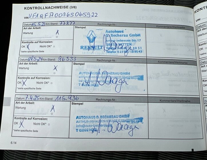 Renault Grand Scénic MPV 1,7 l 88 kw