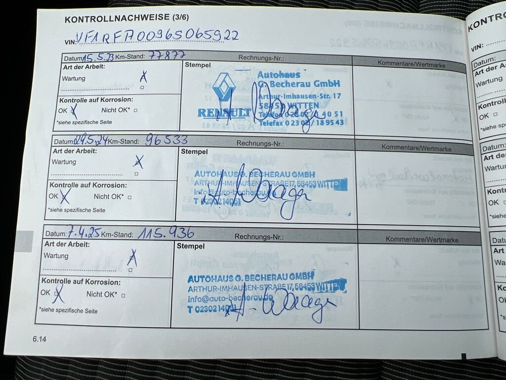 Renault Grand Scénic MPV 1,7 l 88 kw