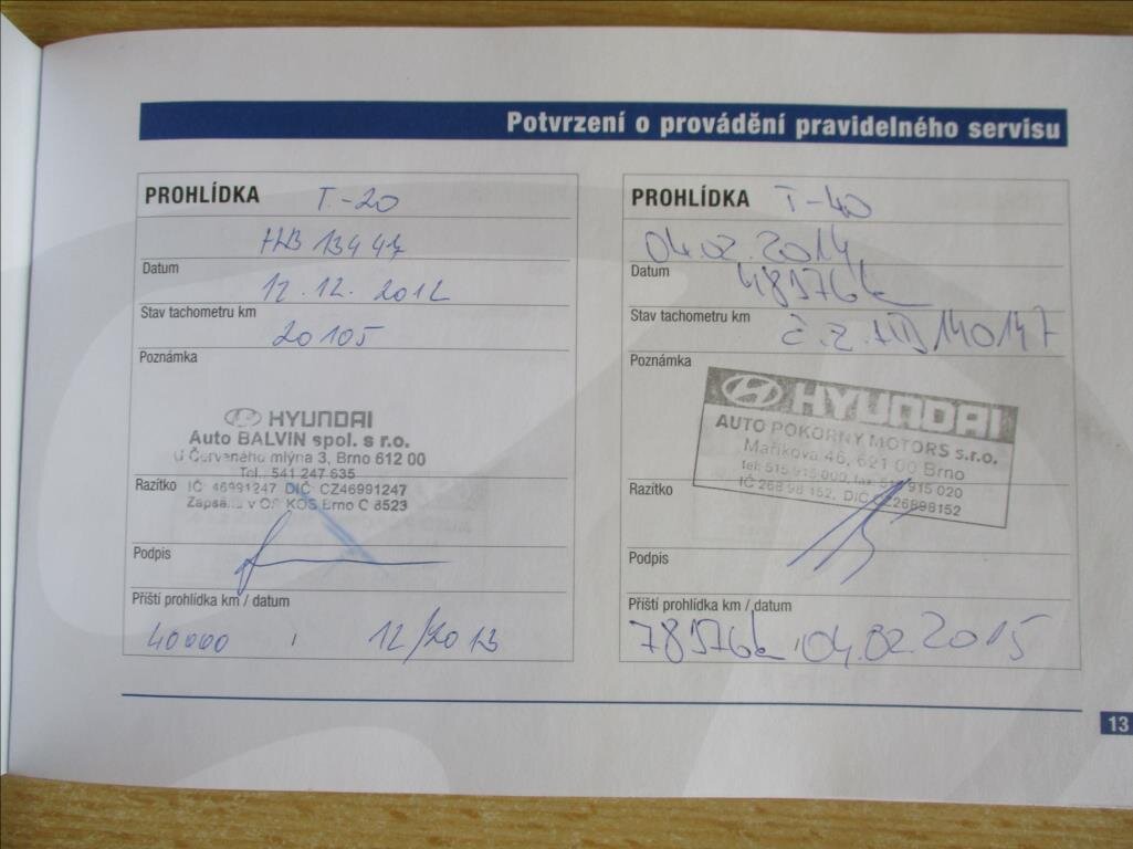 Hyundai i30 Hatchback 1,6 l 88 kw