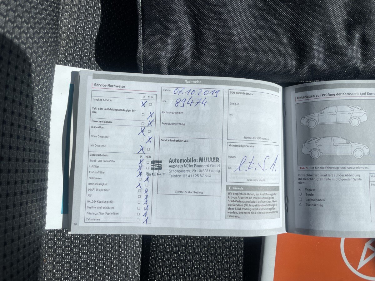 Seat Leon Kombi 2,0 l 135 kw