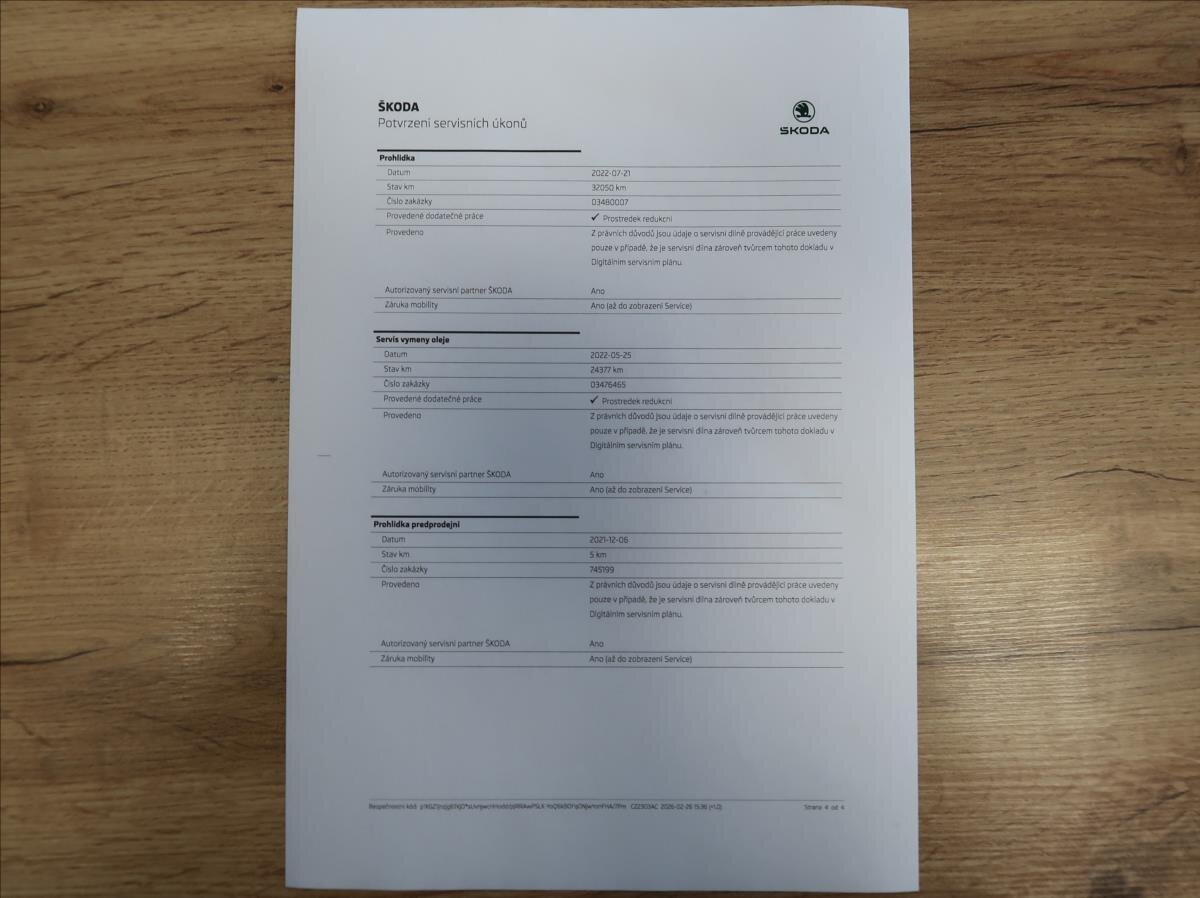 Škoda Octavia Kombi 2,0 l 110 kw